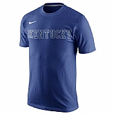 Kentucky Wildcats Nike Disruption WEM T-Shirt - Royal Blue,baseball caps,new era cap wholesale,wholesale hats